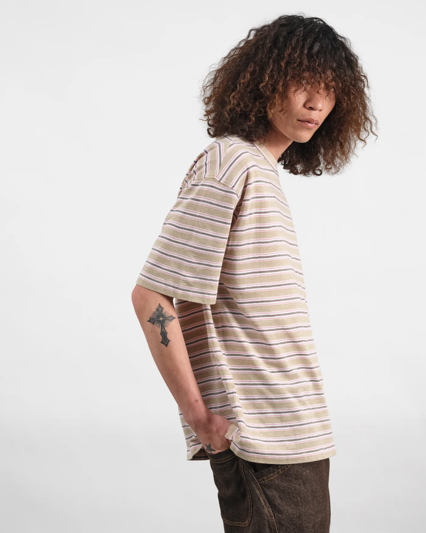 Triple Stripe T-Shirt — view 5